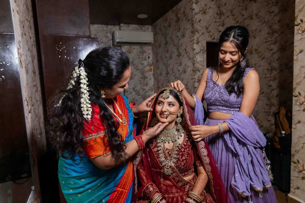 bridal makeup team